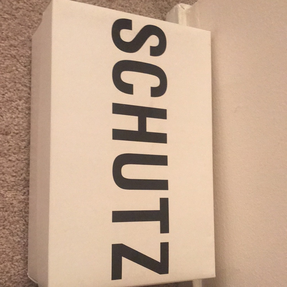NWT Schutz black and crystal heels - Picture 4 of 5